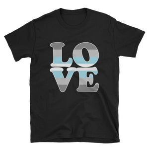T-Shirt - Demiboy Love Black / S
