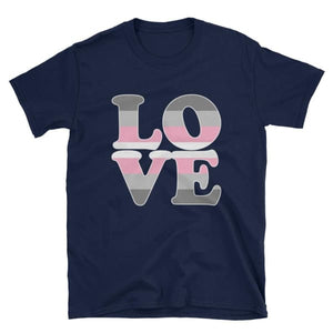 T-Shirt - Demigirl Love Navy / S