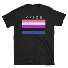 T-Shirt - Genderfluid Pride Black / S