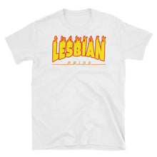 T-Shirt - Lesbian Flames White / S