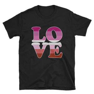 T-Shirt - Lesbian Love Black / S