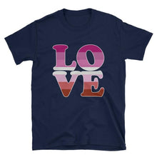 T-Shirt - Lesbian Love Navy / S