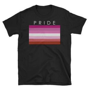 T-Shirt - Lesbian Pride Black / S