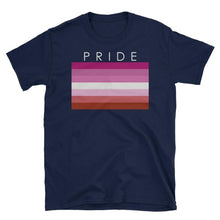 T-Shirt - Lesbian Pride Navy / S