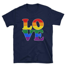 T-Shirt - Lgbt Love Navy / S