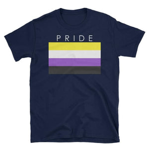 T-Shirt - Non Binary Pride Navy / S