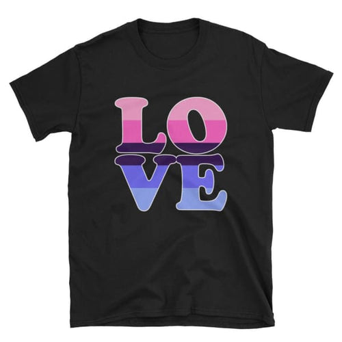 T-Shirt - Omnisexual Love Black / S
