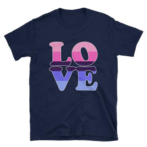 T-Shirt - Omnisexual Love Navy / S