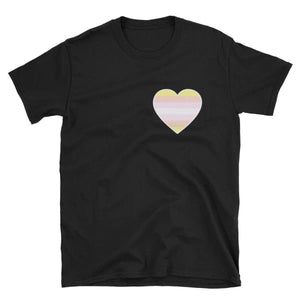 T-Shirt - Pangender Heart Black / S