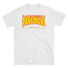 T-Shirt - Pansexual Flames White / S