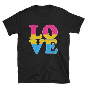 T-Shirt - Pansexual Love Black / S
