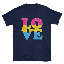 T-Shirt - Pansexual Love Navy / S