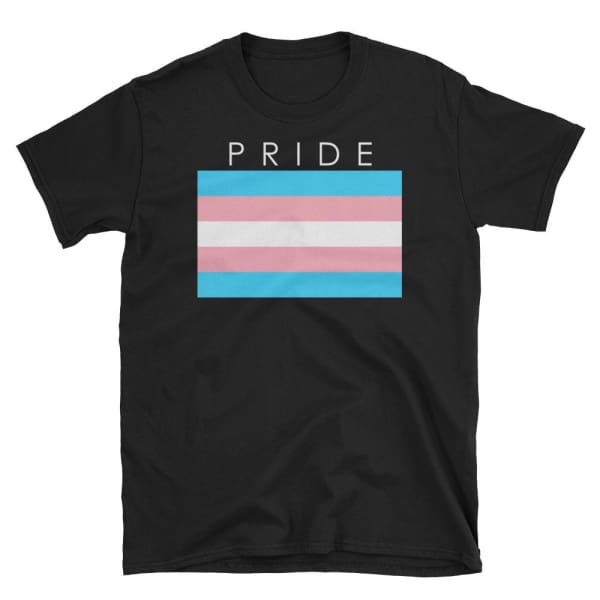 T-Shirt - Transgender Pride Black / S