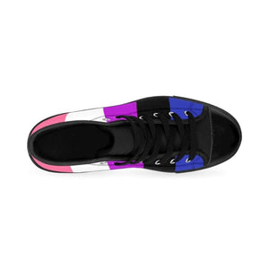 Womens High-Top Sneakers - Genderfluid Shoes
